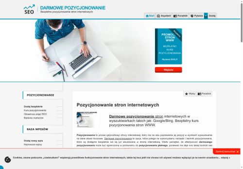 Bezpłatne pozycjonowanie stron Bezpłatne pozycjonowanie stron