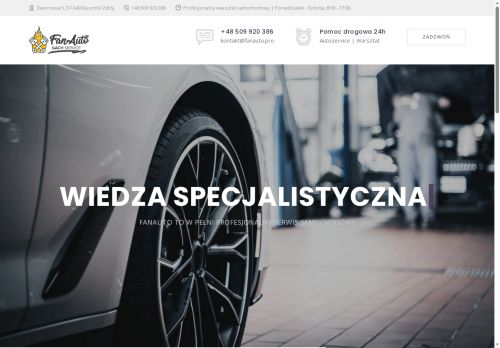 FanAuto warsztat samochodowy, pomoc drogowa Duszniki Zdrój FanAuto warsztat samochodowy, pomoc drogowa Duszniki Zdrój