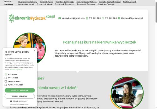 W pelni Online kurs na i dla Kierowników Wycieczek! W pelni Online kurs na i dla Kierowników Wycieczek!