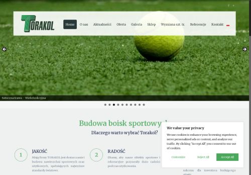 Torakol instalacje nawierzchni sportowych Torakol instalacje nawierzchni sportowych