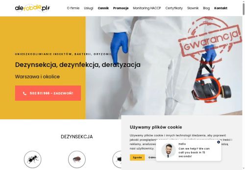 Dezynsekcja w Warszawie