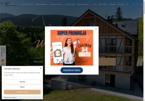 Apartamenty w Karpaczu nocowanie nocleg hotel pensjonat