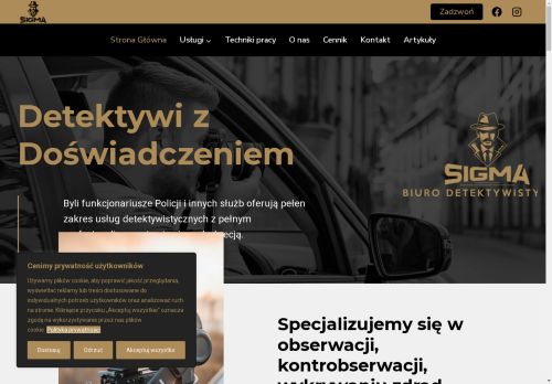 Biuro Detektywistyczne Sigma, Profesjonalizm Dyskrecja