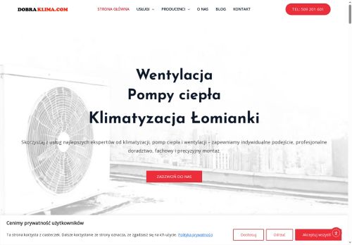 Serwis Klimatyzacji Łomianki Warszawa
