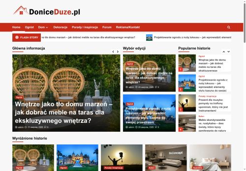 Donice ogrodowe z laminatu do salonu