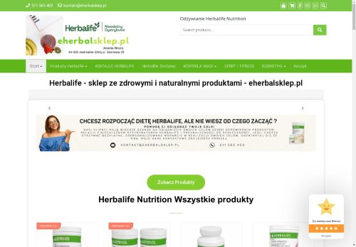 Herbalife Sklep, Koktajle odżywcze Herbalife, Odżywianie, Odchudzanie