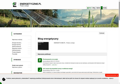 Blog o przyszłości cyfrowych systemów energetyczny