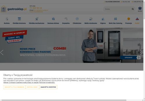 Sprzęt gastronomiczny, sklep gastronomia