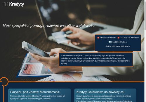 Pożyczki . Kredyty . Usługi Finansowe. PORADY FINANSOWE