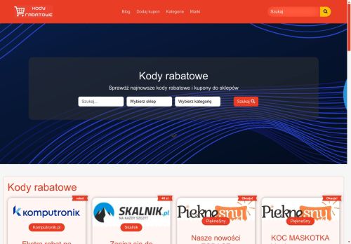 Kody rabatowe do sklepów