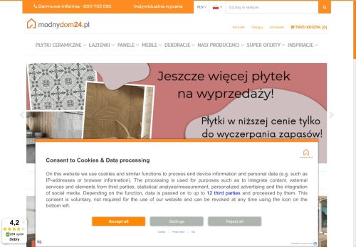 Sklep Internetowy Modnydom24