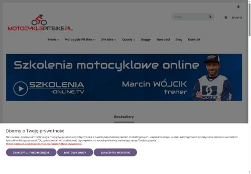 Motocykle pitbike kayo
