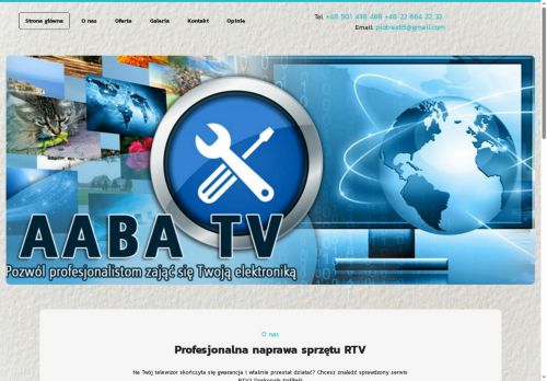 Profesjonalna naprawa sprzętu RTV AABA