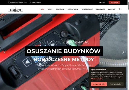 Osuszanie budynków Gdańsk