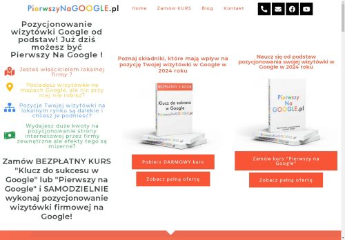 Pozycjonowanie wizytówki Google