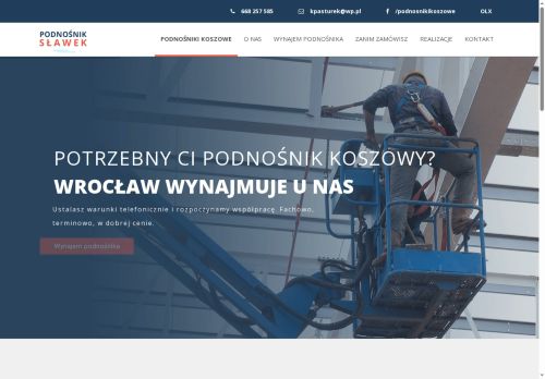 Podnośniki koszkowe Sławek