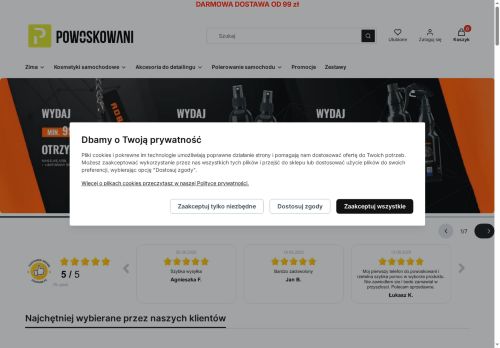 Szampon do mycia auta od Powoskowani