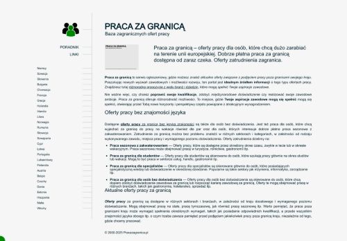 Dobrze płatna praca za granicą jakie umiejętności