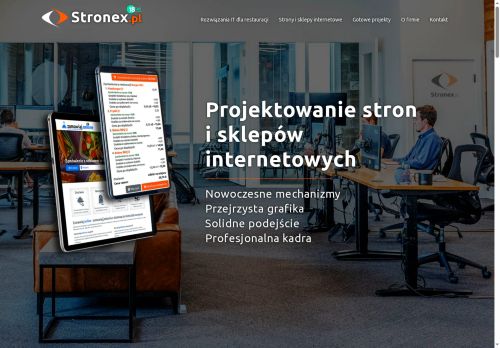 Strona dla restauracji