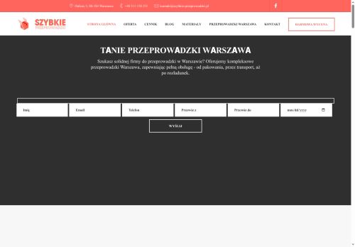 Przeprowadzki i Usługi Transportowe w Warszawie