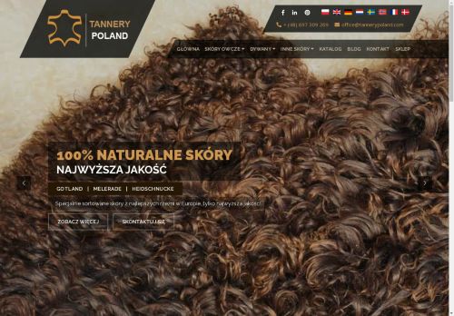 Adam Leather Skóry Owcze