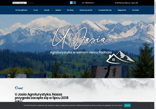 Pensjonat z widokiem na Tatry. Agro U Jasia